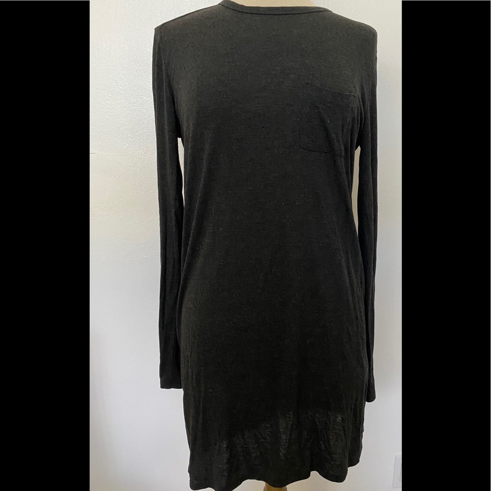 T Alexander Wang dark grey t shirt dress. Small